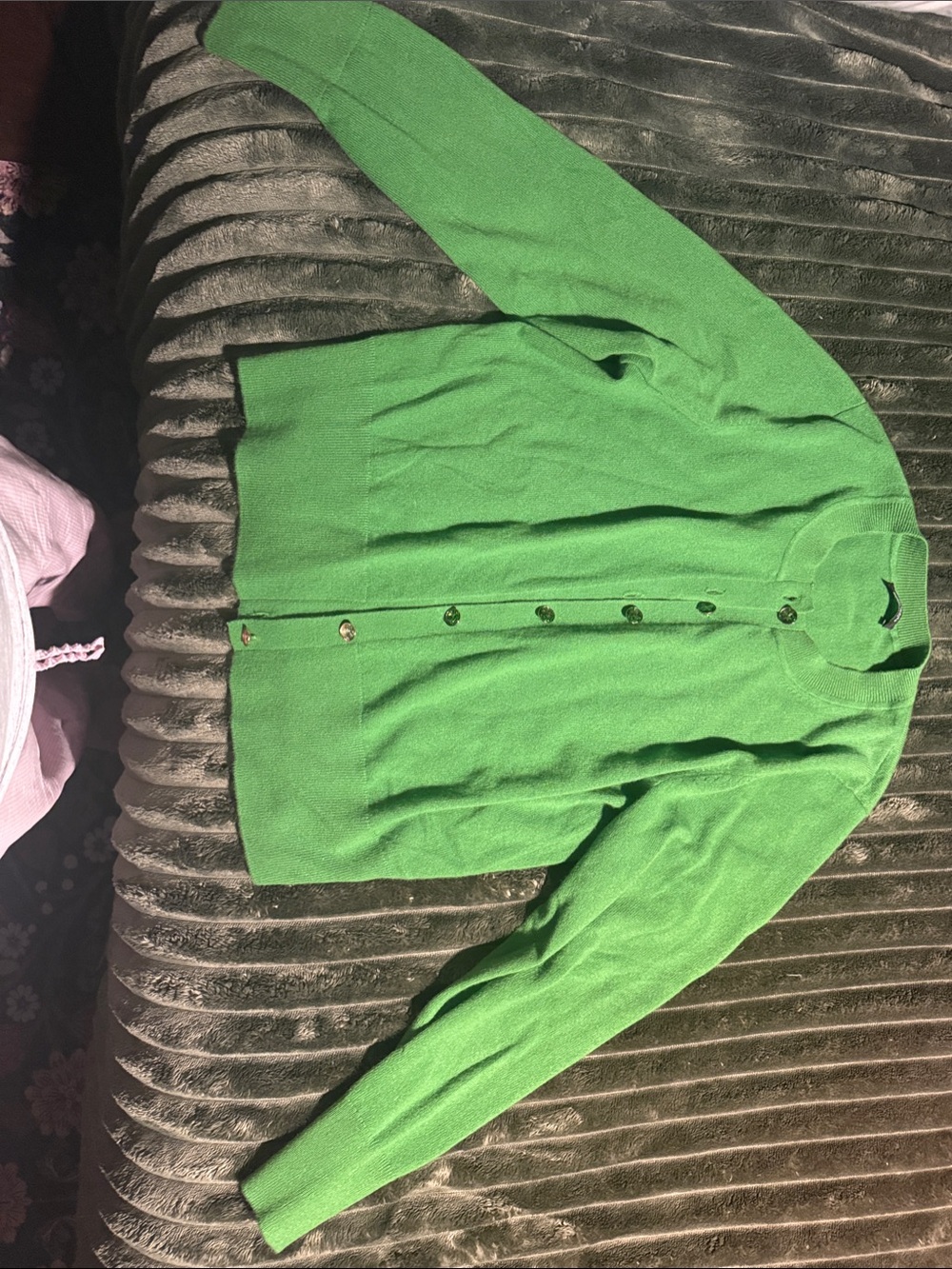 kate spade Bright Green Button-Front Women's Cardigan